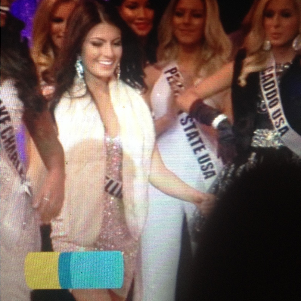 Jovani Cocktail dress embellished with AB stones